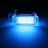 2 PCS LED Car DC 12V 1.5W Door Lights Lamps for Audi / Volkswagen(Blue Light)