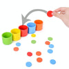 Children Table Game Color Classification Cup Educational Multifunctional Toy