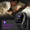 A70 1.96 Inch Health Monitoring Multifunctional IP68 Waterproof Bluetooth Call Smart Watch(Silver Steel)