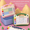 Children Drawing Board Magnetic Writing Board Colorful Baby Doodle Board Toy, Color: Small Pink