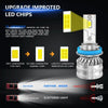 H11 Pair 30W 3100lm 6000K Car LED Headlight Bulb