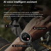 QS90 1.39 inch BT5.0 Smart Sport Watch, Support Bluetooth Call / Sleep / Blood Oxygen / Temperature / Heart Rate / Blood Pressure Health Monitor / Water Reminder(Black)