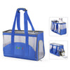FUNADD Breathable Pet Carrier Bag, Blue - 44x30.5x20.5cm
