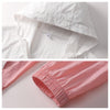 Summer Men and Women Thin Casual Hoodie Sun Protection Clothing, Size:L(603-Light Blue)