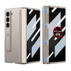 For Samsung Galaxy Z Fold6 Slim GKK Integrated Privacy Full Coverage Magnetic Fold Phone Case(Titanium Gray)