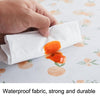 Rural Farm PVC Paper Waterproof Oil Wash Desktop Table Cloth, Size: 120x180cm(Fresh Leaves)