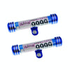TF-2224 2pcs Multifunctional Waterproof Motorcycle Tax Bill Collection Tube(Blue)