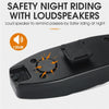 WEST BIKING Bicycle Remote Control Tail Light With Horn Tone(Black)
