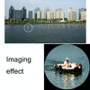 FEIRSH 8x20 Monocular Corner Telescope Outdoor Low Light Night Vision Portable Telescope(Metal Optical Red Film)