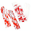 Halloween Party Decoration Blood Print Masquerade Props Horror Costume Cosplay Props, Style: Bloodstained Socks(Average)