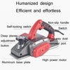 Portable Multifunctional Electric Wood Planer Household Desktop Woodworking Electric Push Planing Tool,EU Plug, Model: Plastic Body 1900B