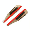 2 PCS Flexible Shielding Rain Board Rain Eyebrow with Wind Guide Apparatus for Car Rearview Mirrors(Black)