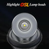 Plastic Flashlight COB Work Light Long Shot USB Strong Light Flashlight