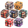 3 PCS  Infinite Magic Cube Halloween Theme Variety Flip Folding Second Order Magic Cube Finger Toy, Colour: NO.168-8-26 Halloween Purple