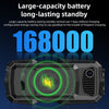 Q7+ 4G Elder Keypad Rugged Phone, 1.77 inch, 16800mAh, 21 Keys,  SOS, FM, Network: 4G, Dual SIM(Green)