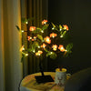 10LM 24 LED Peach Blossom Tree Lamp Interior Decoration Night Light(Warm Light)