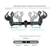 A16 Double-headed  Microphone Clip Aluminum Pole Microphone Accessories