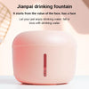 Automatic Pet Water Fountain, 2.5L, Pink, Filter Included