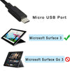 For Microsoft Surface3 1624 1645 Power Adapter 5.2v 2.5a 13W Android Port Charger, US Plug