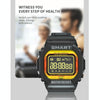 Lokmat MK22 1.21 inch FSTN LCD Screen 50m Waterproof Smart Watch, Support Information Reminder / Remote Camera / Sport Record(Black)
