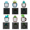 Luminous Three-dimensional Cactus Switch Sticker Socket Panel Cover Decor, Style: Cactus Pillar