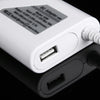 45W 14.85V 3.05A 5 Pin T Style MagSafe 2 Car Charger with 1 USB Port for Apple Macbook A1466 / A1436 / A1465 / A1435 / MD224 / MD231 / MD761 / MD711, Length: 1.7m(White)