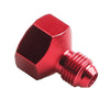 AN10 to AN6 Male and Female Connector Conversion Screw Oil Cooler Conversion Reducer Adapter (Red)