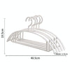 Thickening Anti-slip Plastic Seamless Clothing Hanger, Regular Style