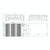 HYSTOU P09-6L Windows / Linux System Mini PC, Intel Celeron 3865U 2 Core 2 Threads up to 1.80GHz, Support mSATA, 8GB RAM DDR3 + 256GB SSD