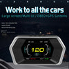 P17 Car HUD Head-up Display GPS Speed Meter Car OBD2 Fault Elimination Code