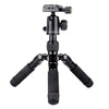 Xiletu FM5S-MINI 5-Section Folding Legs Mini Desktop Tripod Mount(Black)