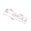 Pair Motorcycle Shock Absorbers Lift Seat Struts Arms Lift Supports for Yamaha T-max 500 530