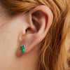 S925 Sterling Silver Little Frog Ear Stud Women Earrings