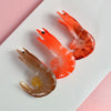 3 PCS Simulation Shrimp Camera Props Children Play House Toys(Big Green Shrimp)