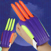 Radish Wolf Claw Retractable Stress Relief Catapult Toy Strange Cool Children Toy(Pink)