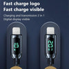 Mutural Li-CC001 1.2m PD20W Digital Display USB-C / Type-C to 8 Pin Charging Data Cable