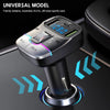 Car Bluetooth MP3 Player Fast Charging Charger(Black)