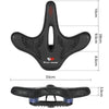 WEST BIKING YP0801122 Bicycle Mountain Bike Large Cushion Leisure And Comfortable Bicycle Saddle(Phoenix)
