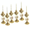 6pcs /Box Candy Christmas Tree DIY Ornaments New Year Xmas Gifts Christmas Ball Decoration(Gold)