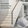 PVC Imitation Marble Stair Step Anti-Slip Sticker Self-Adhesive Decorative Wall Sticker, Specification: Twill Style,100x25cm(FLT-003)