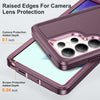 For Samsung Galaxy S25 Ultra 5G Life Waterproof Rugged Phone Case(Purple + Pink)