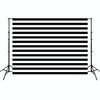 2.1m x 1.5m Black Striped Children Birthday Party Cartoon Photography Background Cloth