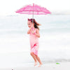 Wedding Parties Bridal Lace Cotton Umbrella Dancing Photography Prop Umbrella(Orange)