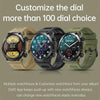 K56 Pro 1.39 inch Smart Silicone Strap Wristband Support Heart Rate Monitoring / Blood Pressure Monitoring(Green)