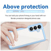 For Samsung Galaxy S25 5G Colorful Series Acrylic Hybrid TPU Phone Case(Blue)