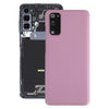 Samsung Galaxy S20 Back Cover with Lens Cover - Pink