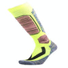 Ski Socks Outdoor Sports Thick Long Sweat-absorbent Warm Hiking Socks, Size:35-39(Fluorescent Green)