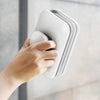 Adjustable Magnetic Glass Wiper Double-Sided Magnetic Window Wiper High-Level Insulating Glass Cleaner, Specification: Rectangle 8-15mm