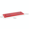 10 PCS Car Rear Bumper Warning Plastic Reflector and Sign(Red)