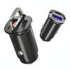 Hidden Car Fast Charge One Drag Two Cigarette Conversion Plug(PD+QC)